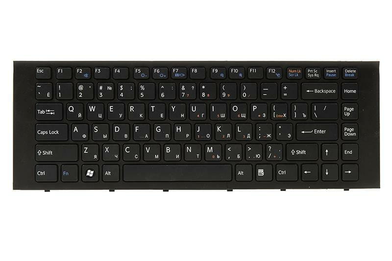 Клавиатура PowerPlant для ноутбука Sony EG черный, черный фрейм (KB311927)