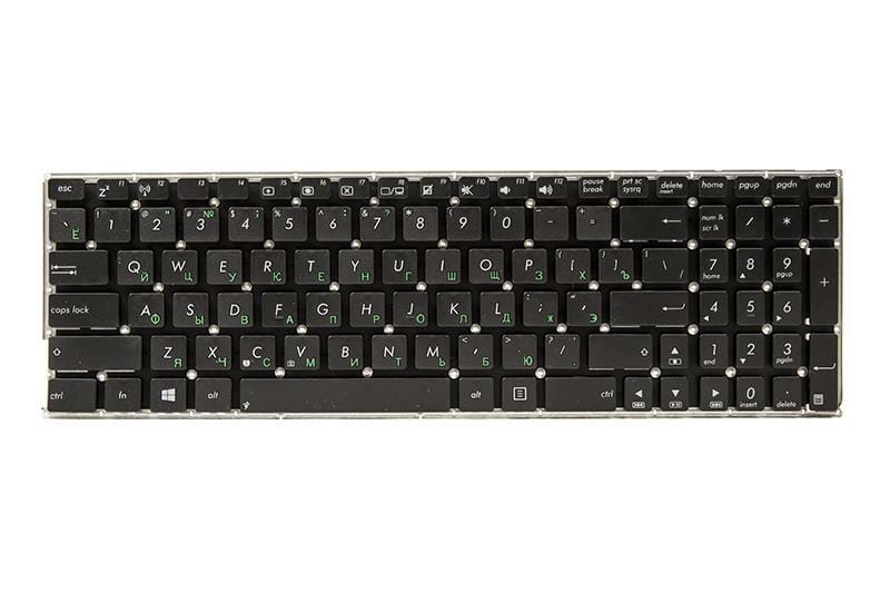 Клавіатура PowerPlant для ноутбука Asus X550LB, X550LC черный, без фрейма (KB310098)