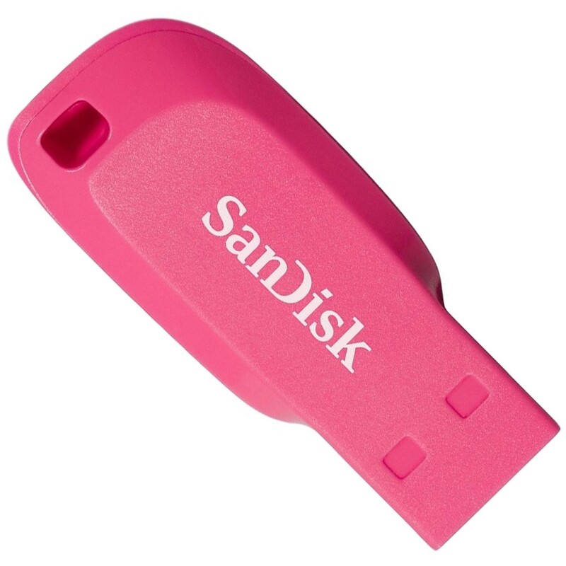 Флеш-накопитель USB 32GB SanDisk Cruzer Blade Pink (SDCZ50C-032G-B35PE)