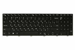 Клавіатура PowerPlant для ноутбука Dell Inspiron 15: 3000, 5000 чорний, чорний фрейм (KB310159)