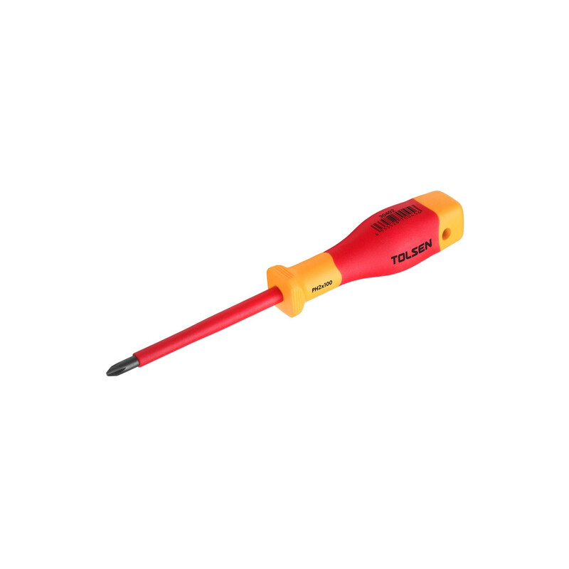 Отвертка Tolsen Premium, PZ 0х60мм, VDE (V30600)