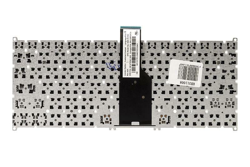 Клавіатура PowerPlant для ноутбука Acer Aspire S3, S5, One 756, TravelMate B1 чорний, без фрейма (KB311668)