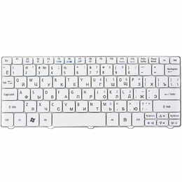 Клавіатура PowerPlant для ноутбука Acer Aspire One 521, eMachines 350 білий, без фрейма (KB312641)