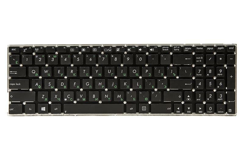 Клавіатура PowerPlant для ноутбука Asus K56, K56C черный, без фрейма (KB310265)