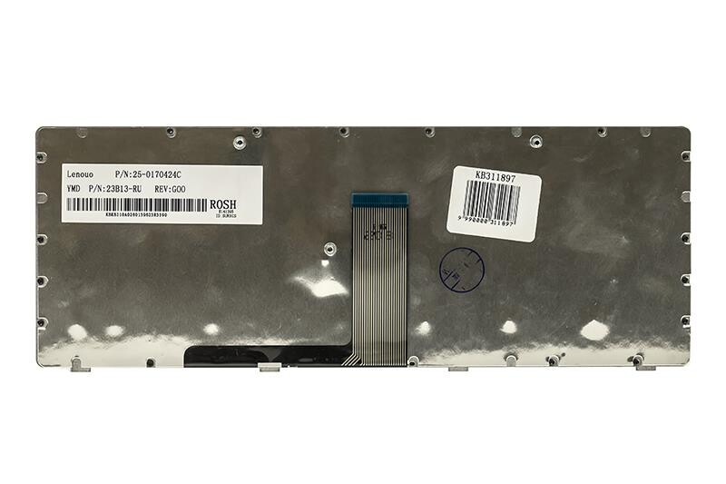 Клавиатура PowerPlant для ноутбука IBM/Lenovo IdeaPad G470 черный, черный фрейм (KB311897)