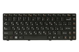 Клавиатура PowerPlant для ноутбука IBM/Lenovo IdeaPad G470 черный, черный фрейм (KB311897)