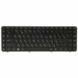 Клавиатура PowerPlant для ноутбука HP Presario CQ56, CQ62, G56 черный, черный фрейм (KB310920)