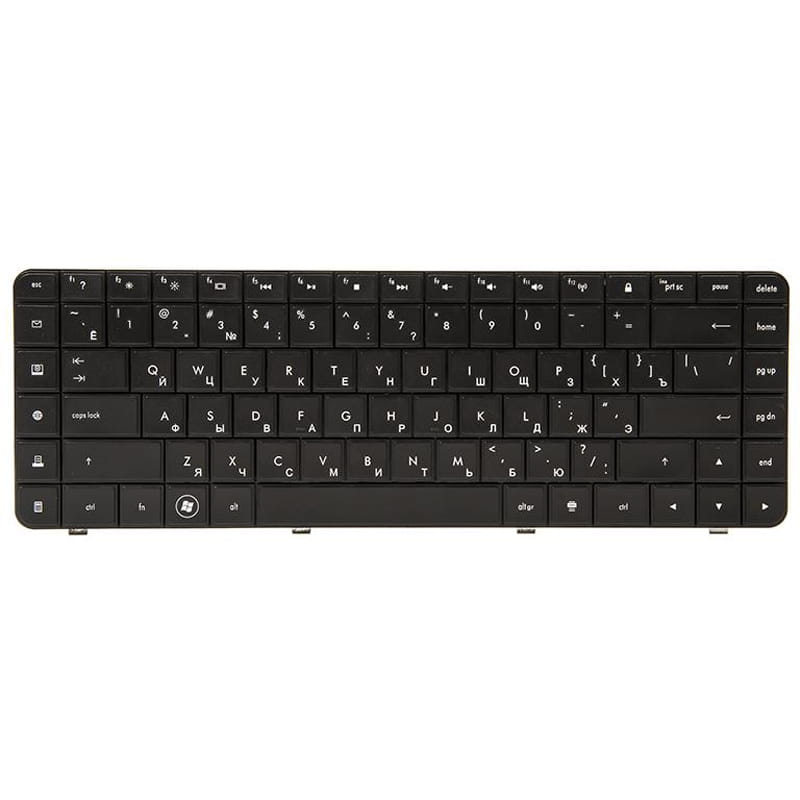 Клавиатура PowerPlant для ноутбука HP Presario CQ56, CQ62, G56 черный, черный фрейм (KB310920)