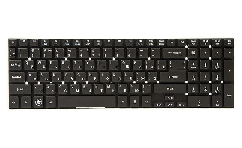 Клавіатура PowerPlant для ноутбука Acer Aspire E1-570G, E5-511 чорний, без фрейма (KB310005)