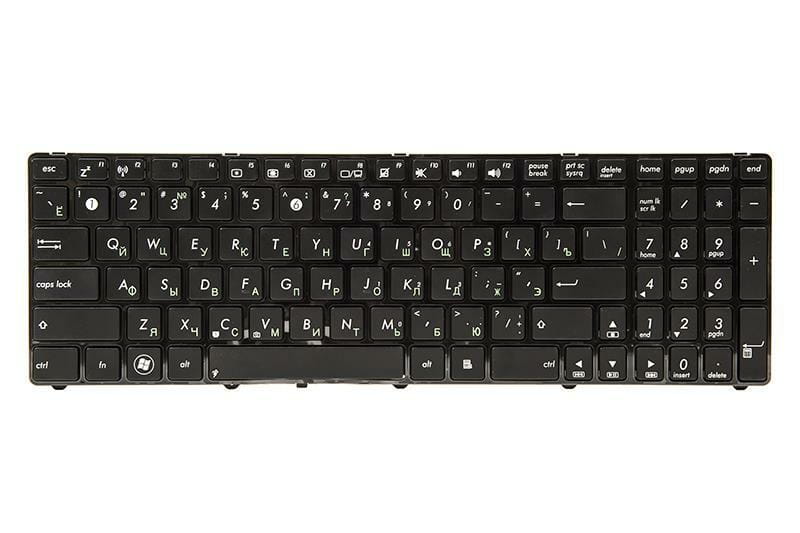 Клавиатура PowerPlant для ноутбука Asus K50, K50A, K50I черный, черный фрейм (KB311286)