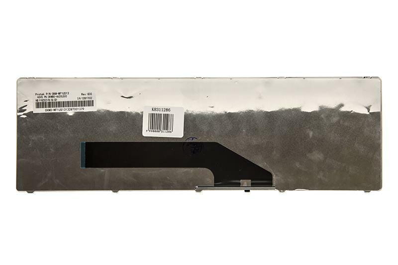 Клавіатура PowerPlant для ноутбука Asus K50, K50A, K50I чорний, чорний фрейм (KB311286)