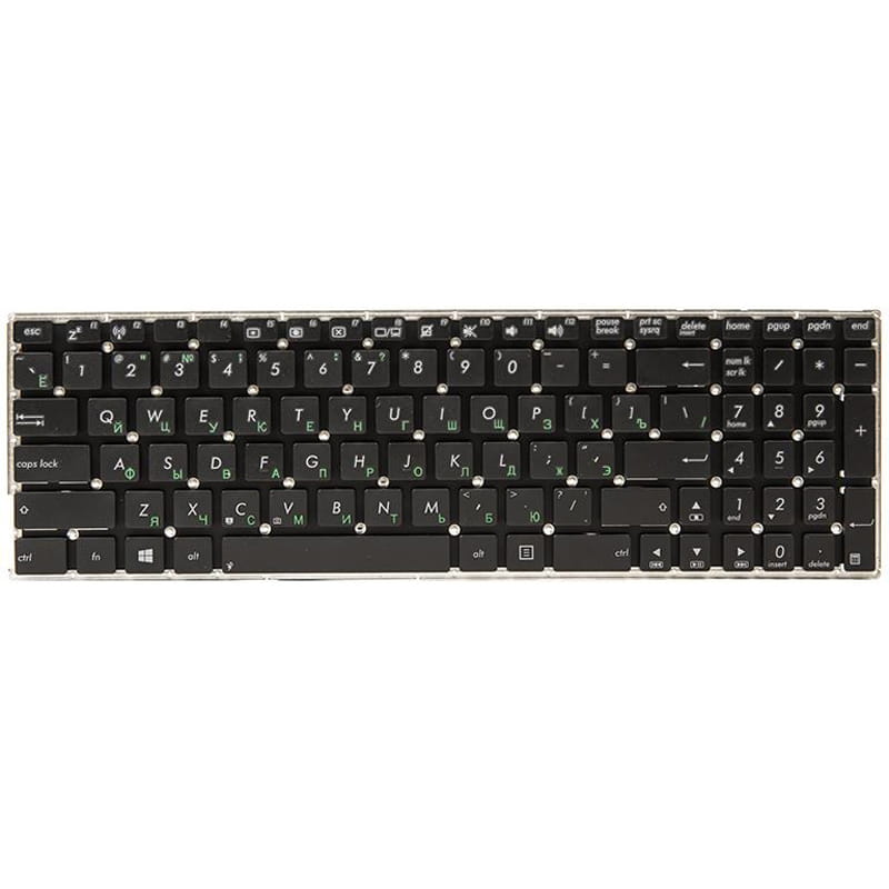 Клавиатура PowerPlant для ноутбука Asus F551, X551 черный, без фрейма (KB310104)