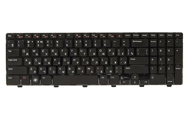 Клавиатура PowerPlant для ноутбука Dell Inspiron 15R: N5110, M5110 черный, черный фрейм (KB310258)