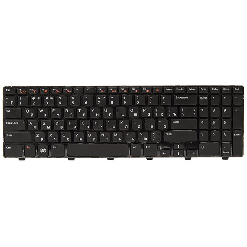 Клавиатура PowerPlant для ноутбука Dell Inspiron 15R: N5110, M5110 черный, черный фрейм (KB310258)