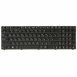 Клавіатура PowerPlant для ноутбука Asus A52, K52, X54 (N53 version) чорний, чорний фрейм (KB311682)