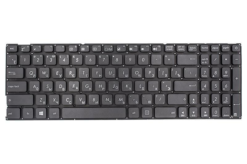 Клавіатура PowerPlant для ноутбука Asus X541 series черный, без фрейма (KB312597)