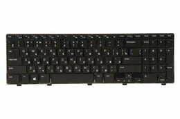 Клавиатура PowerPlant для ноутбука Dell Inspiron 15: 3521; Vostro: 2521 черный, черный фрейм (KB310135)