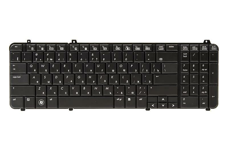 Клавиатура PowerPlant для ноутбука HP Pavilion DV6-1000, DV6T-1000 черный, черный фрейм (KB310333)