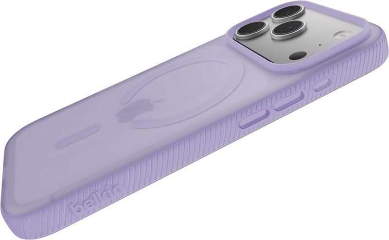 Чохол-накладка Belkin Magnetic Protective Grip with MagSafe для Apple iPhone 17 Pro Lavender (MSA035HQLV)