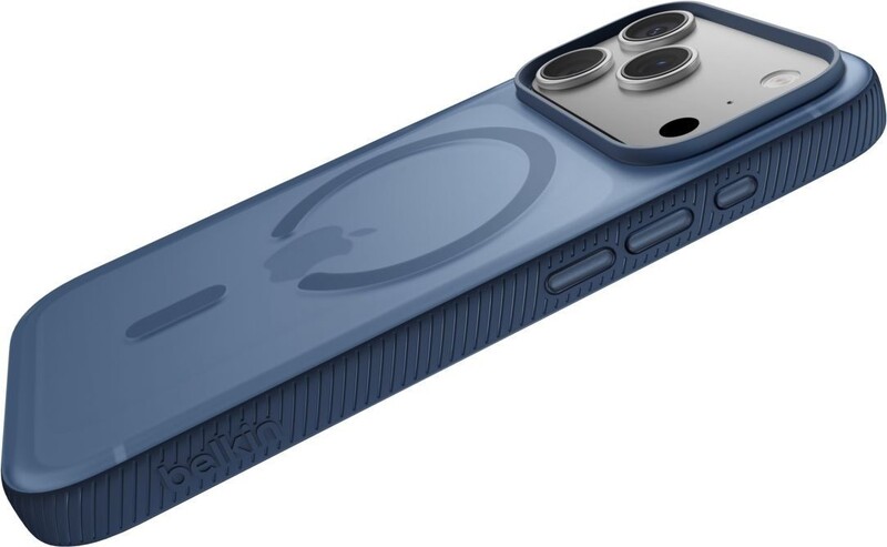 Чохол-накладка Belkin Magnetic Protective Grip with MagSafe для Apple iPhone 17 Pro Navy (MSA035HQNY)