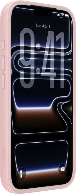 Чохол-накладка Belkin Magnetic Protective Grip with MagSafe для Apple iPhone 17 Pro Pink (MSA035HQPK)