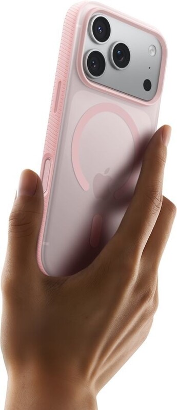 Чохол-накладка Belkin Magnetic Protective Grip with MagSafe для Apple iPhone 17 Pro Pink (MSA035HQPK)