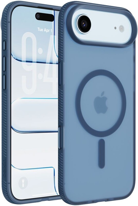 Чeхол-накладка Belkin Magnetic Protective Grip with MagSafe для Apple iPhone Air Navy (MSA037HQNY)