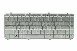 Клавиатура PowerPlant для ноутбука HP Pavilion DV5, DV5T, DV5-1000 серебристый, серебристый фрейм (KB310951)