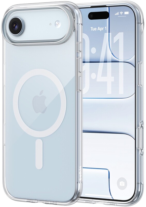Чeхол-накладка Belkin Magnetic Protective Grip with MagSafe для Apple iPhone Air Transparent (MSA033HQCL)