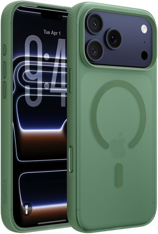 Чохол-накладка Belkin Magnetic Protective Grip with MagSafe для Apple iPhone 17 Pro Max Sage (MSA036HQSE)