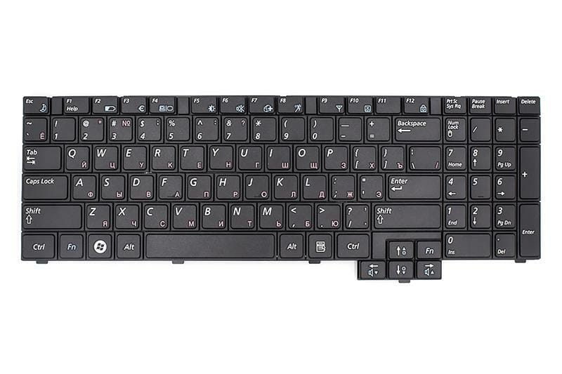 Клавиатура PowerPlant для ноутбука Samsung E352 черный, черный фрейм (KB312689)