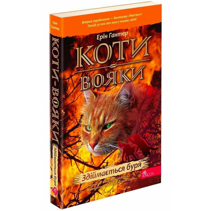 Коты-воители. Пророчества начинаются. Книга 4: Поднимается буря (мягкая обложка) / Эрин Хантер