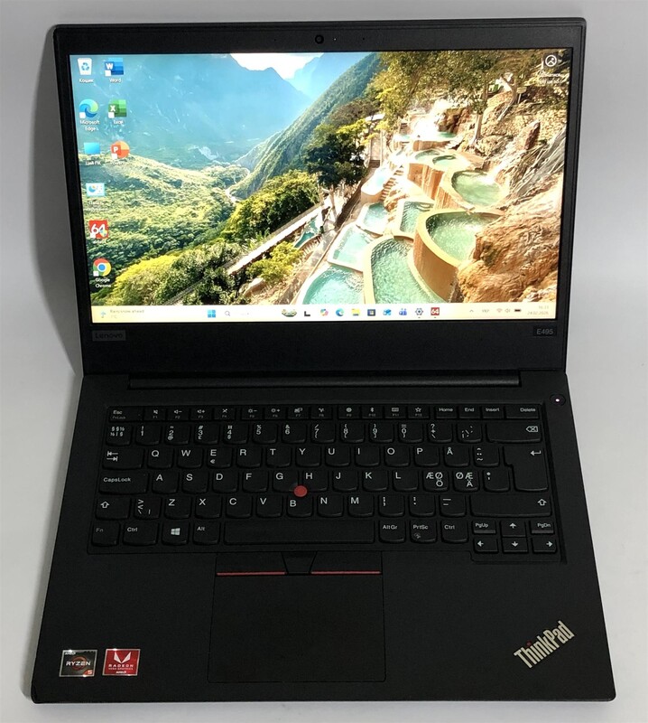 Ноутбук Lenovo ThinkPad E495 / 14" FullHD IPS / AMD Ryzen 5 3500U / 8GB / 256GB SSD / Win11Pro - Б/у