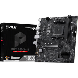 Материнская плата MSI Pro B550M-B Socket AM4
