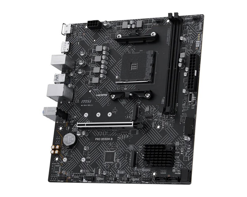 Материнская плата MSI Pro B550M-B Socket AM4