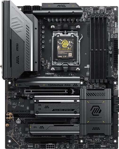 Материнська плата MSI MAG B850 Tomahawk Max WiFi II Socket AM5