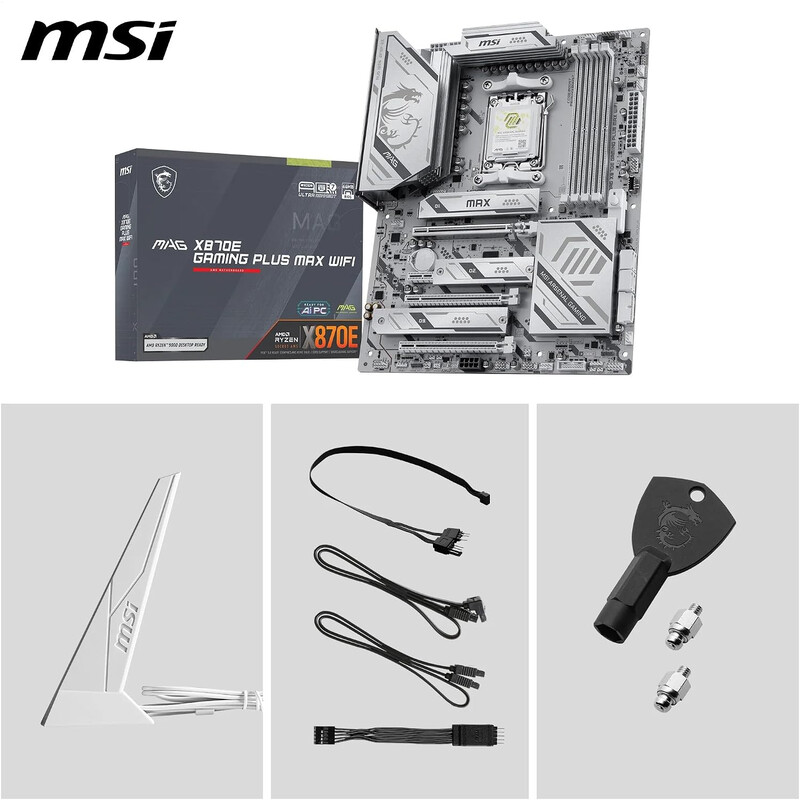 Материнська плата MSI MAG X870E Gaming Plus Max WiFi Socket AM5