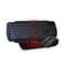 Фото - Комплект (клавіатура, мишка) Piko GX50 Black USB (1283126506208) + килимок | click.ua