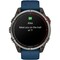 Фото - Смарт-часы Garmin Quatix 8 47 mm AMOLED Marine Titanium Gray with Blue Silicone Band (010-02904-51) | click.ua
