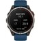 Фото - Смарт-часы Garmin Quatix 8 47 mm AMOLED Marine Titanium Gray with Blue Silicone Band (010-02904-51) | click.ua