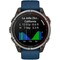 Фото - Смарт-часы Garmin Quatix 8 47 mm AMOLED Marine Titanium Gray with Blue Silicone Band (010-02904-51) | click.ua