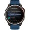 Фото - Смарт-часы Garmin Quatix 8 47 mm AMOLED Marine Titanium Gray with Blue Silicone Band (010-02904-51) | click.ua