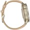 Фото - Смарт-годинник Garmin Venu 4 41mm Lunar Gold with Bone Light Sand Leather Band (010-03013-03) | click.ua