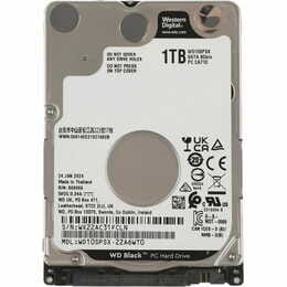 Накопитель HDD 2.5" SATA 1.0TB WD Black 7200rpm 64MB (WD10SPSX)