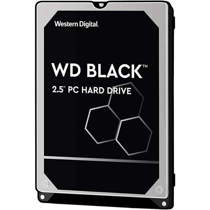 Накопитель HDD 2.5" SATA 1.0TB WD Black 7200rpm 64MB (WD10SPSX)