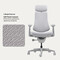 Фото - Кресло офисное LiberNovo Omni Space Gray 48 см (CP-GW-0000015-00-00) | click.ua