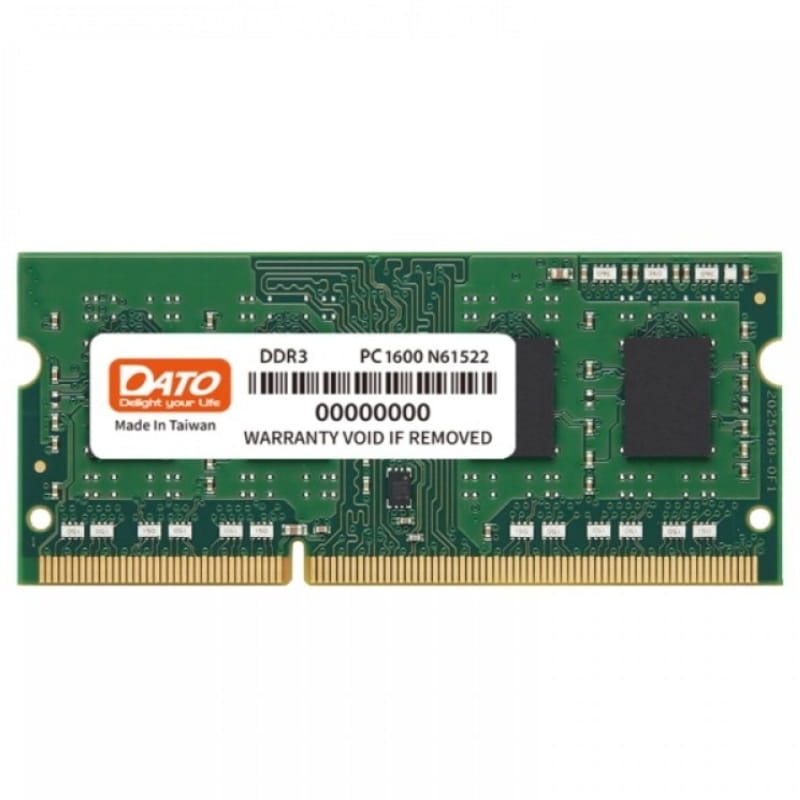 Модуль памяти SO-DIMM 4GB/1600 DDR3 Dato (DT4G3DSDLD16)