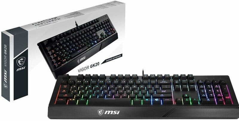 Клавиатура MSI Vigor GK20 UA Black USB (S11-04UA208-CLA)