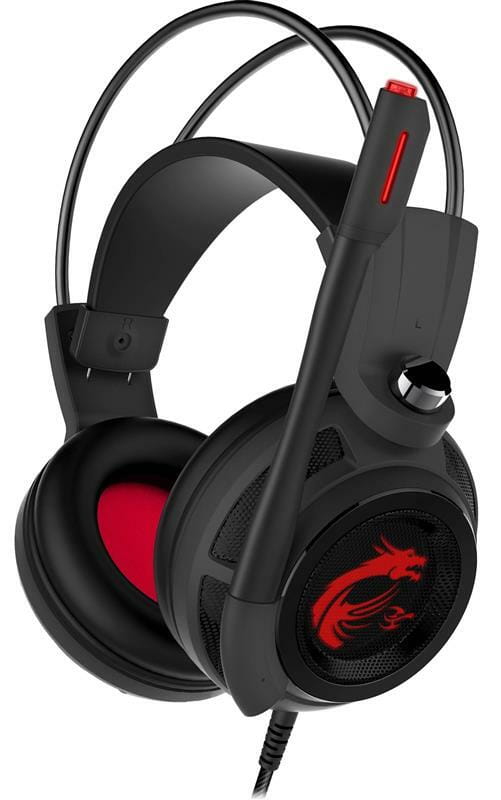 Гарнитура MSI DS502 Gaming Headset Black/Red
