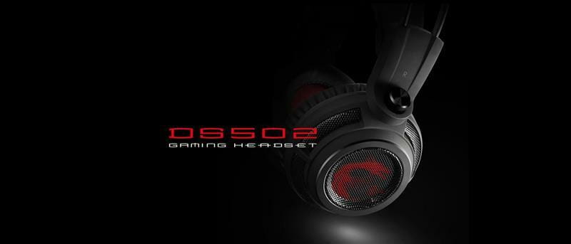 Гарнитура MSI DS502 Gaming Headset Black/Red